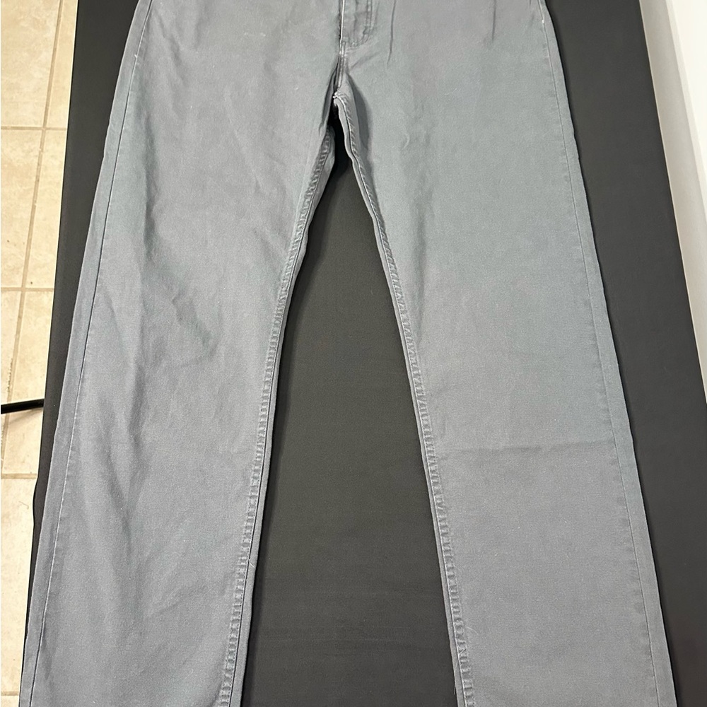 Wrangler Men's Gray Straight Jeans